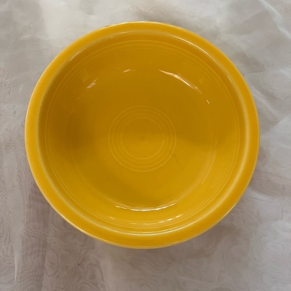 Fiesta Other - Fiesta bowl small yellow vintage 7” circumference creamic serving dinner